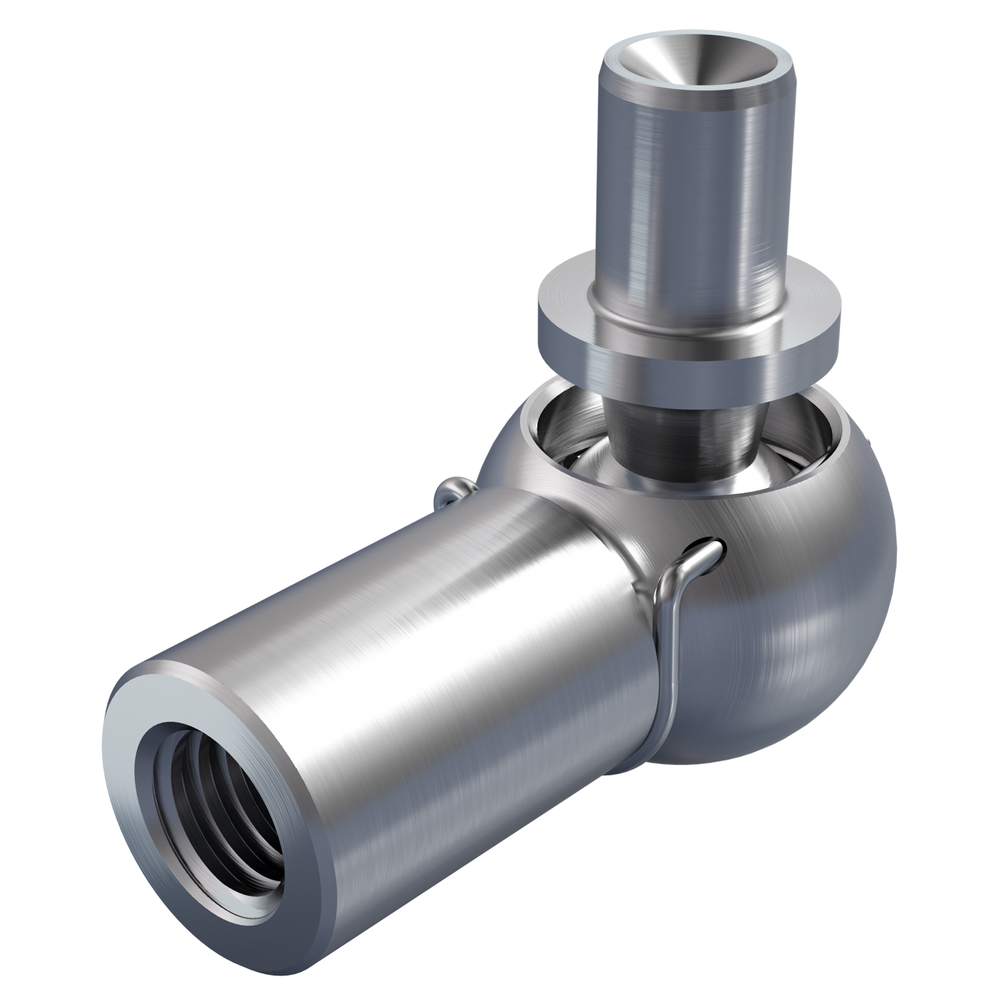 mbo Osswald is angle joint manufacturer, ball joints, angle joints manufacturer, DIN 71802 form BS, with rivet stud and circlip. The following materials are possible: steel or stainless steel 1.4305, resp. stainless steel 1.4404, material quality A4. mbo Osswald is angle joint manufacturer, ball joints, angle joints manufacturer, DIN 71802 form BS, with rivet stud and circlip. The following materials are possible: steel or stainless steel 1.4305, resp. stainless steel 1.4404, material quality A4.