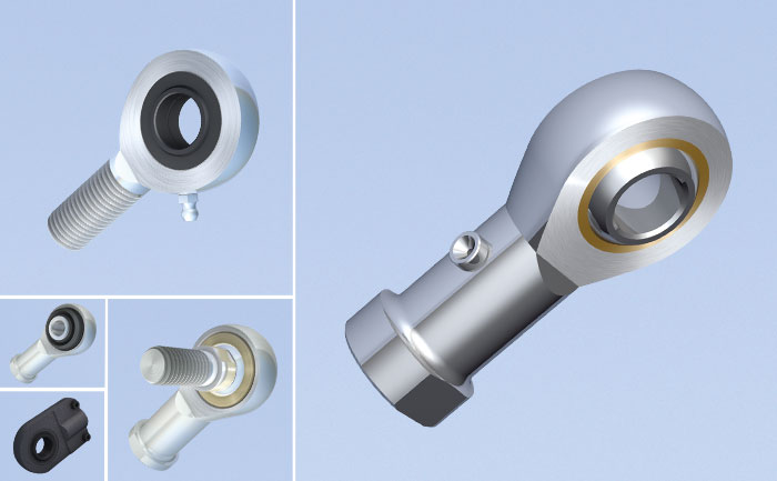 gelenkkoepfe Rod ends are used when static or dynamic forces must be transmitted during tilting, turning or swivelling movements