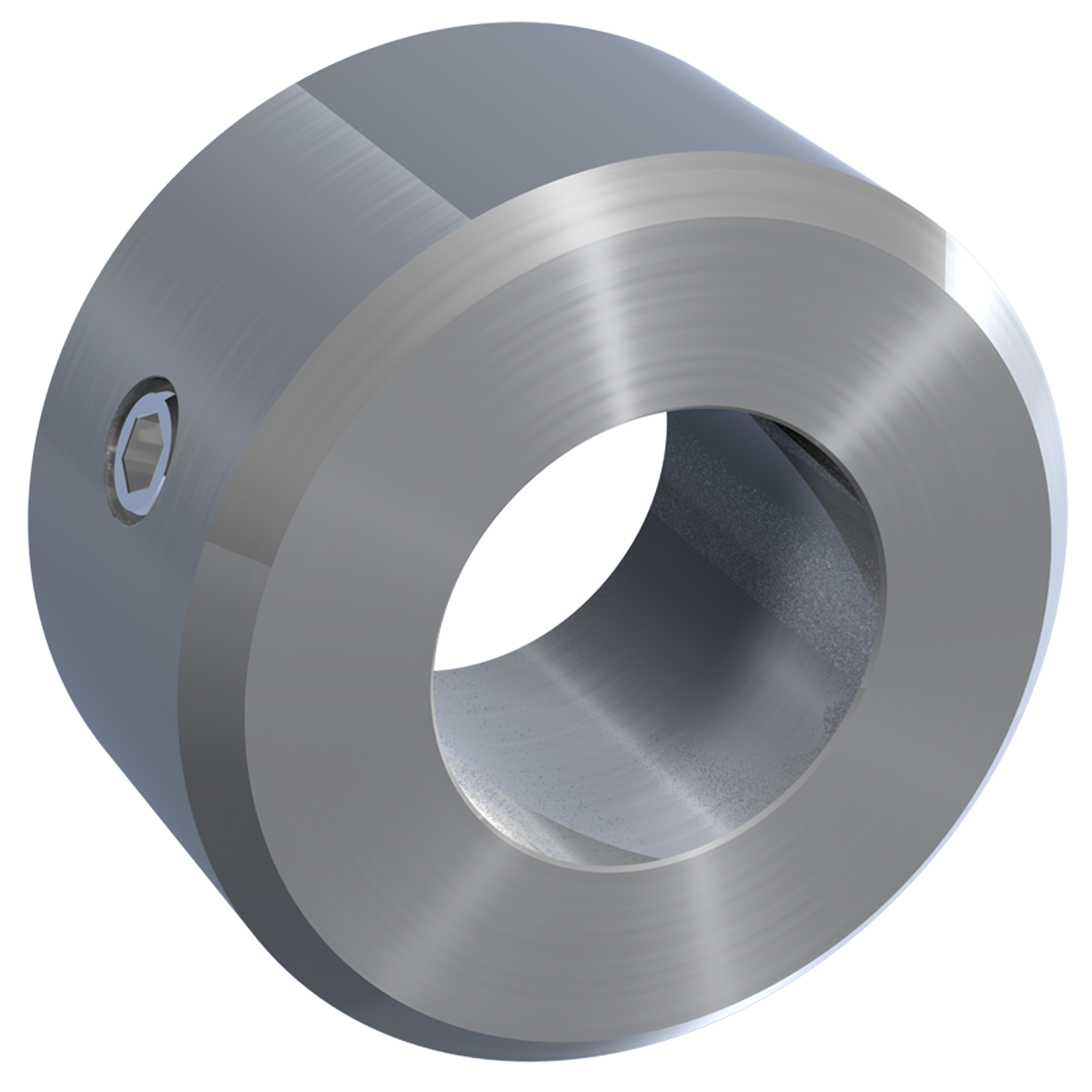 mbo Osswald supplies set collars, set collar, according to DIN 705 form A, with setscrew. mbo Osswald offers these machine elements in material steel and stainless steel.