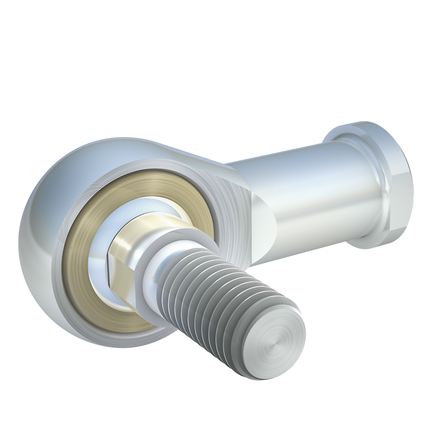 Rod ends, rod end according to DIN ISO 12240-4 (DIN 648) K series from mbo Osswald, are on request deliverable with threaded bolt (rod end with threaded bolt, rod ends with threaded bolt). This version is with female thread, maintenance-free and material steel galvanised. Rod ends, rod end according to DIN ISO 12240-4 (DIN 648) K series from mbo Osswald, are on request deliverable with threaded bolt (rod end with threaded bolt, rod ends with threaded bolt). This version is with female thread, maintenance-free and material steel galvanised.