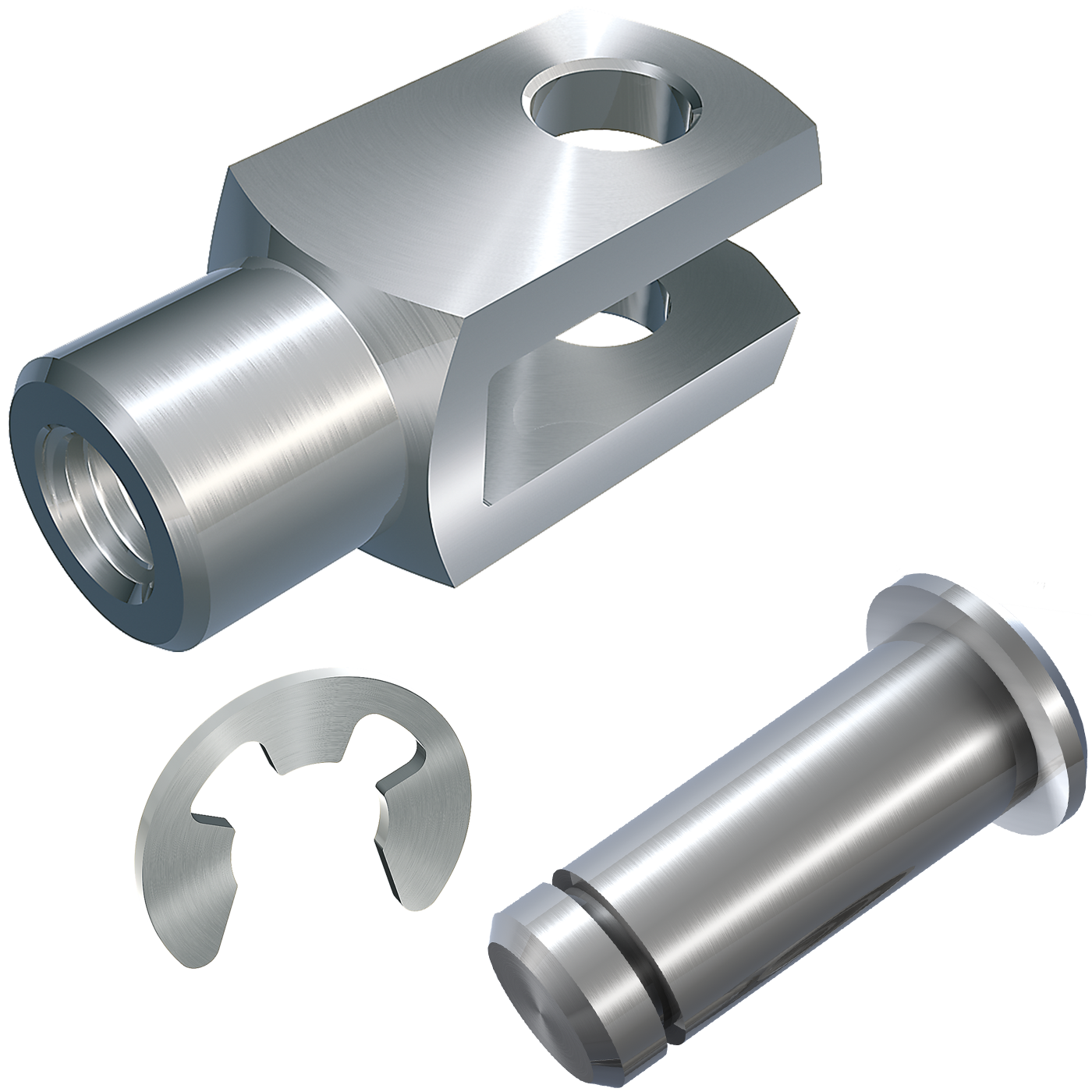 mbo Osswald is manufacturer of clevis joint, clevis joints mbo standard ABS, loose, consisting of clevis, clevises, according to DIN 71752, DIN ISO 8140, CETOP RP102P and bolts with groove and locking washer according to DIN 6799. We manufacture these parts from steel 1.0718 and stainless steel 1.4305 and material quality A4 1.4404. mbo Osswald is manufacturer of clevis joint, clevis joints mbo standard ABS, loose, consisting of clevis, clevises, according to DIN 71752, DIN ISO 8140, CETOP RP102P and bolts with groove and locking washer according to DIN 6799. We manufacture these parts from steel 1.0718 and stainless steel 1.4305 and material quality A4 1.4404.