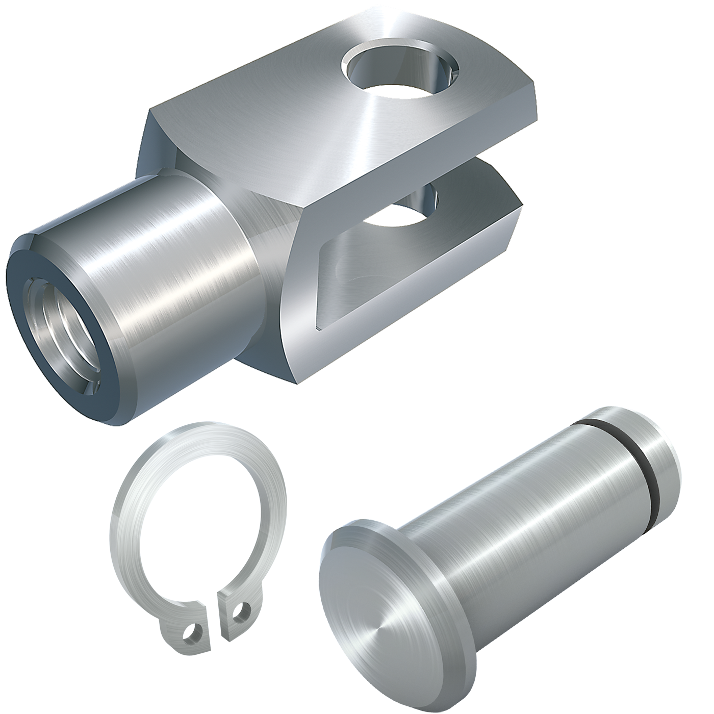 mbo Osswald is manufacturer of clevis joint, clevis joints mbo standard ABS 471, loose, consisting of clevis, clevises, according to DIN 71752, DIN ISO 8140, CETOP RP102P and bolts with groove and suitable retaining ring according to DIN 471. We manufacture these of steel 1.0718 and stainless steel 1.4305. mbo Osswald is manufacturer of clevis joint, clevis joints mbo standard ABS 471, loose, consisting of clevis, clevises, according to DIN 71752, DIN ISO 8140, CETOP RP102P and bolts with groove and suitable retaining ring according to DIN 471. We manufacture these of steel 1.0718 and stainless steel 1.4305.