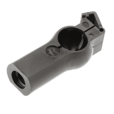 塑料制成的球座,类似于 DIN 71805,带夹紧支架 塑料制成的球座,类似于 DIN 71805,带夹紧支架