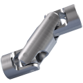 mbo Osswald offers cardan joints resp. cardan joint, according to 808, in normal version with sliding fit (G), material steel or stainless steel. Those linking parts for rotational movements are available in form D, as a double cardan joint.