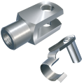 mbo Osswald is manufacturer of clevis joint, clevis joints, mbo standard AFKB, loose, consisting of clevis, clevises, according to DIN 71752, DIN ISO 8140, CETOP RP102P and folding spring bolts. We manufacture these from steel, 1.0718 resp. the folding spring bolt spring of spring steel. mbo Osswald is manufacturer of clevis joint, clevis joints, mbo standard AFKB, loose, consisting of clevis, clevises, according to DIN 71752, DIN ISO 8140, CETOP RP102P and folding spring bolts. We manufacture these from steel, 1.0718 resp. the folding spring bolt spring of spring steel.