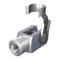 mbo Osswald is manufacturer of clevis joint, clevis joints, mbo standard AFKB, assembled, consisting of clevis, clevises, according to DIN 71752, DIN ISO 8140, CETOP RP102P and folding spring bolts. We manufacture these from steel, 1.0718 resp. the folding spring bolt spring of spring steel. mbo Osswald is manufacturer of clevis joint, clevis joints, mbo standard AFKB, assembled, consisting of clevis, clevises, according to DIN 71752, DIN ISO 8140, CETOP RP102P and folding spring bolts. We manufacture these from steel, 1.0718 resp. the folding spring bolt spring of spring steel.