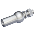 mbo Osswald is manufacturer of axial joint, axial joints, axial angle joint, axial ball joints or axial angle joints. These are similar to DIN 71802 and made of steel and stainless steel 1.4305 or material quality A4, 1.4404 available and they are removable.