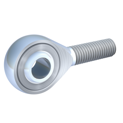 杆端,DIN ISO 12240-4 (DIN 648) K 系列,免维护版,外螺纹 杆端,DIN ISO 12240-4 (DIN 648) K 系列,免维护版,外螺纹