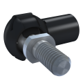 mbo Osswald has ball joints, angle joints with ball socket with slit, angle joint with ball socket with slit in the product range of angle joints, too. These are available in a steel-version.