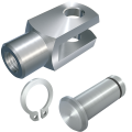 mbo Osswald is manufacturer of clevis joint, clevis joints mbo standard ABS 471, loose, consisting of clevis, clevises, according to DIN 71752, DIN ISO 8140, CETOP RP102P and bolts with groove and suitable retaining ring according to DIN 471. We manufacture these of steel 1.0718 and stainless steel 1.4305. mbo Osswald is manufacturer of clevis joint, clevis joints mbo standard ABS 471, loose, consisting of clevis, clevises, according to DIN 71752, DIN ISO 8140, CETOP RP102P and bolts with groove and suitable retaining ring according to DIN 471. We manufacture these of steel 1.0718 and stainless steel 1.4305.